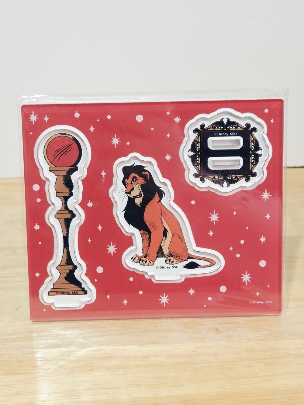 *4 for $30* Disney Villains Scar Acrylic Figure Stand - The Lion King